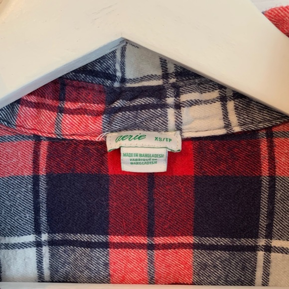 Aerie Plaid Pajama Set Size XS - Picture 6 of 7